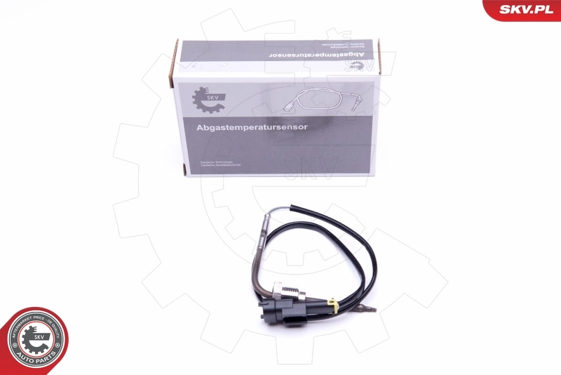 Sensor, exhaust gas temperature